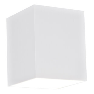 Aplique cuadrado Fantasia Nidum blanco G9 (bombilla no incl.)