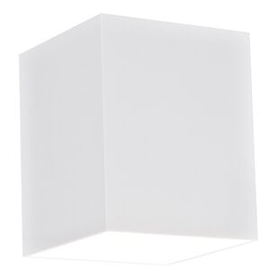Nidum aplique cuadrado blanco G9 sin bombilla (máx. 40W)