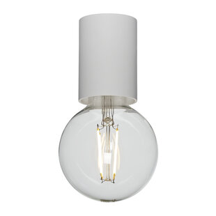 Bea small ceiling light white 1x E27 excl (Ø56x90)