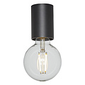 Bea small black ceiling light black 1x E27 excl (Ø56x90)