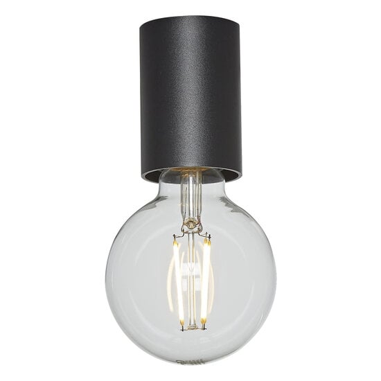 Fantasia Babu plafondlamp van Fantasia in zwart, voor E27-lichtbron max 40W (niet inbegrepen), Ø56 x 90 mm, IP20