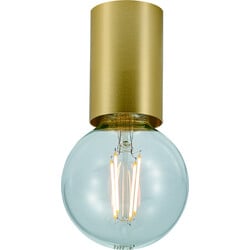 Fantasia Bea plafón oro cepillado, E27 sin bombilla (Ø56x90mm)