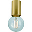 Fantasia Fantasia Bea plafondlamp in geborsteld goud voor E27-lichtbron (max 40W, niet inbegrepen), diameter 56 mm en hoogte 90 mm, IP20