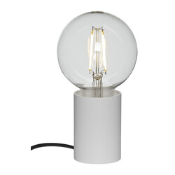 Bea petite lampe de table blanche 1x E27 excl (Ø56x80)