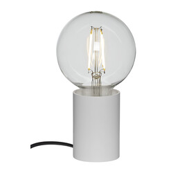 Fantasia Bea lampe de table blanche E27 excl. (Ø56x80mm)