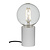 Bea petite lampe de table blanche 1x E27 excl (Ø56x80)