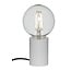 Fantasia Babu tafellamp wit voor E27-lichtbron (max 40W, niet inbegrepen), Ø56 x 80 mm, IP20