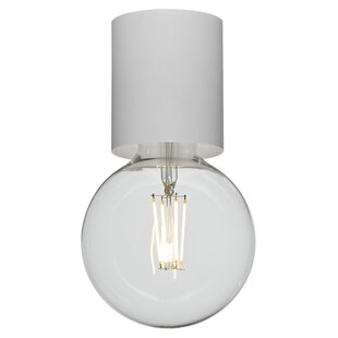 Bea large white ceiling light 1x E27 excl (Ø80x84)