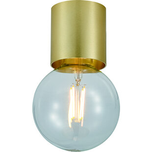 Bea grand plafonnier or brossé 1x E27 excl (Ø80x84)