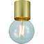 Fantasia Fantasia Bea lámpara de techo oro cepillado, Ø80x84 mm, 1x E27 no incl., máx. 40W, IP20
