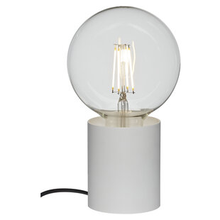 Bea groot witte tafellamp 1x E27 excl (Ø80x84)