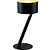 Lampe de table Mano noir/or G9 excl