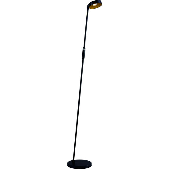 Lampadaire Bora LED 12,5W noir / or
