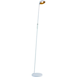 Fantasia Bora LED Stehleuchte weiß/gold - 12,5W, 2700K