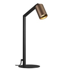 Fantasia Tabora table lamp GU10 black and brushed bronze