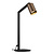 Tabora 1L table lamp GU10 (excl) black + brushed bronze