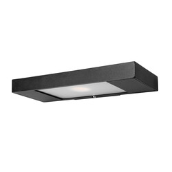 Applique murale noire Lutti 20W 2700K Dimmable Noir