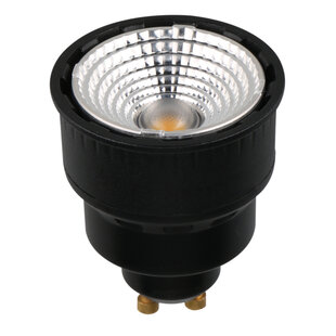 GU10 LED 4.5W 246Lm 2700K regulable negro