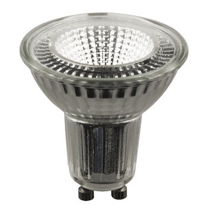 Foco LED Fantasia GU10 4,3W 380lm 2700K cristal plata
