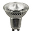 Fantasia Foco LED Fantasia GU10, 4,3 vatios, 380 lúmenes, 2700 kelvin blanco cálido, regulable, cristal plata, 38°