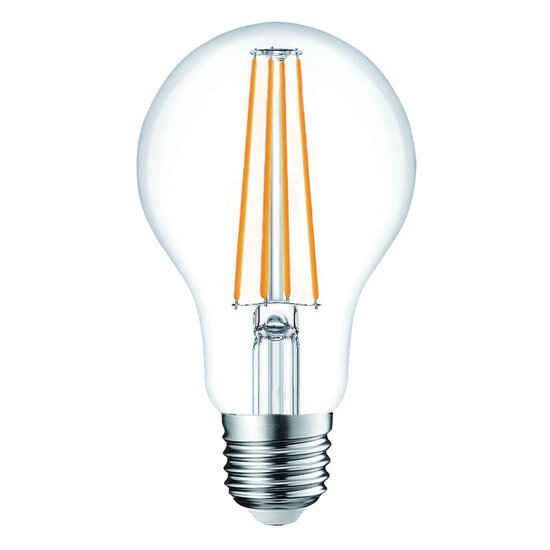 Fantasia Fantasia E27 LED-Lampe, A60, 2,2 Watt, 2700 Kelvin warmweiß, klares Glas, nicht dimmbar