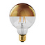 E27 kopspiegellamp LED Globe G125 6W Goud 2500K Dimbaar