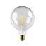 E27 LED Globe G125 6W Clear 2500K Dimmable