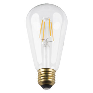 E27 LED Decor ST64 4W Clear 2500K Dimmable