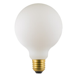 Fantasia E27 LED Globe G95 matte white 2700K dimmable