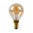 Lampe Boule LED E14 Spirale G45 3W Ambre 2200K Dimmable