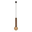 Fantasia Fantasia Tabora Pendelleuchte, Aluminium, schwarz/gebürstete Bronze, E27 (exkl.), Ø 56 mm, Kabellänge 184 cm, IP20