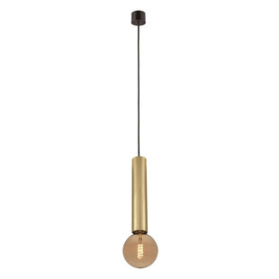 Tabor pendant lamp E27 (excl) black + brushed gold