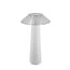Lampe de table LED Fantasia FAR rechargeable, plastique blanc, IP44, 1,6W / 170 lumens, 282 mm