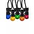 Gekleurde lampen buiten 10x LED IP44