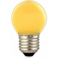 Gekleurde LED kogellamp E27 1W (blauw, geel, groen, oranje, rood)