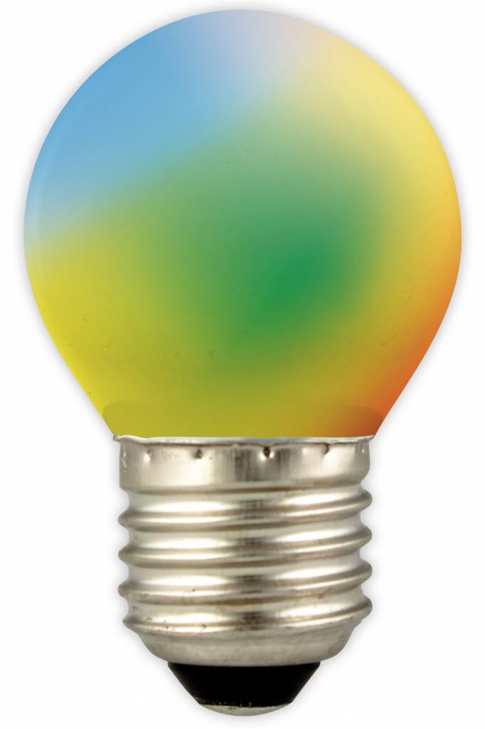 ongeluk pastel details Gekleurde LED kogellamp E27 1W (blauw, geel, groen, oranje, rood) | My  Planet LED