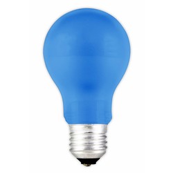 Bombilla LED color E27 1W (azul, amarillo, verde, naranja, rojo)