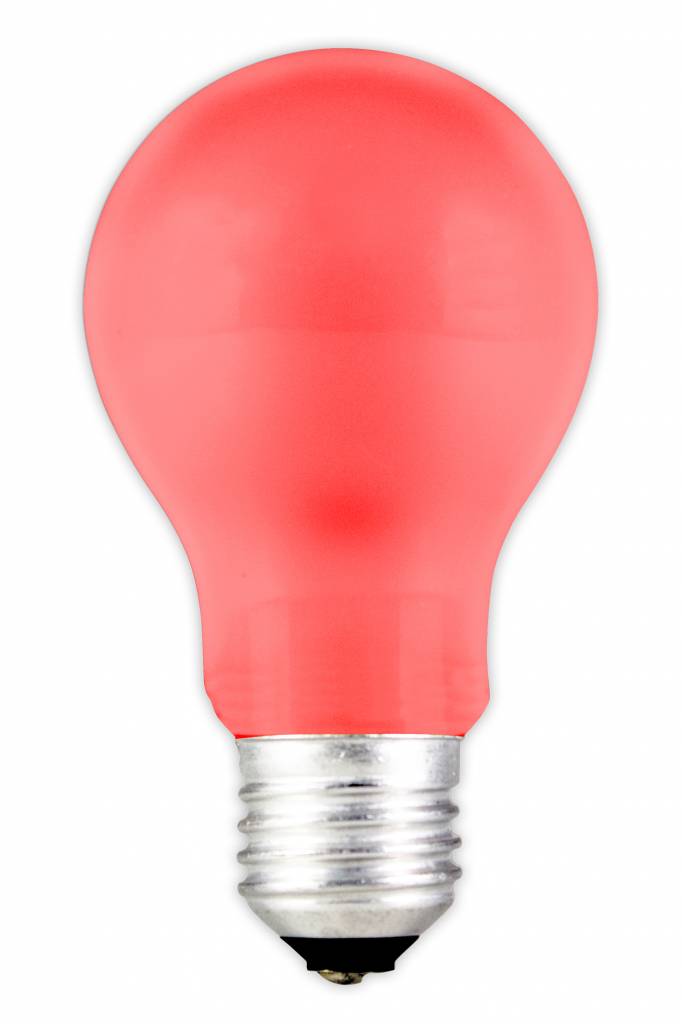 LED-Glühbirne Farbe E27 1W (blau, gelb, grün, orange, rot)
