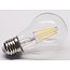 Fantasia LED filament lamp, E27 fitting, 4W, warm white 2700K, dimmable, clear glass