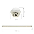 Waterproof lighting 52W 1.5m NW or CW 8900 lumens easy to connect