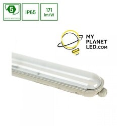 Spectrum LED Éclairage étanche 52W 1,5m NW ou CW 8900 lumens facile à connecter