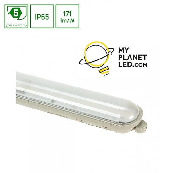 Spectrum LED Spectrum LED 1,2m waterdichte verlichting 38W NW of CW 6600 lm eenvoudig aan te sluiten - Ideaal voor elke ruimte met uitstekende lichtopbrengst