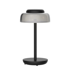 Fantasia Cyrus lámpara de mesa LED recargable negra 3W 250lm