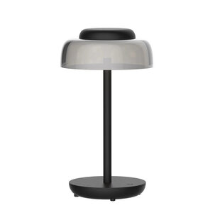 Fantasia Cyrus lampe de table LED rechargeable noire 3W 250lm