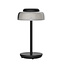 Lampe de table LED Chypre 3W 250Lm IP20, rechargeable, batterie incluse, noir