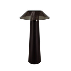 Fantasia FAR LED tafellamp zwart, oplaadbaar, 170 lm