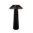 Black LED table lamp 1.6W 170Lm IP44, rechargeable, battery incl, black