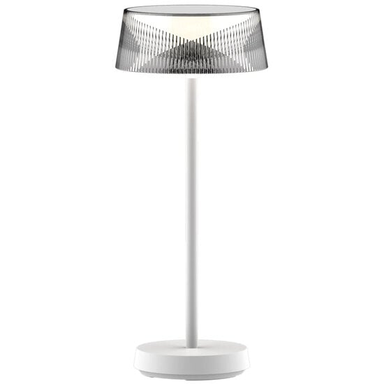 Fantasia Fantasia Argia oplaadbare LED tafellamp voor buiten, 2W, 230 lumen, IP44, wit, inclusief batterij
