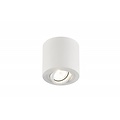 Surface-mounted spot white, gray or black round GU10 90mm