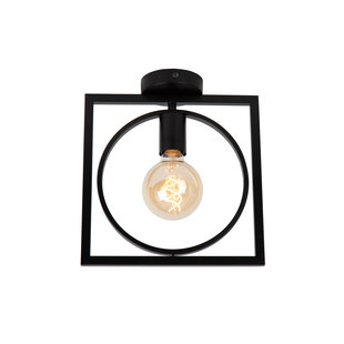 Suzy special black ceiling lamp with 1x E27